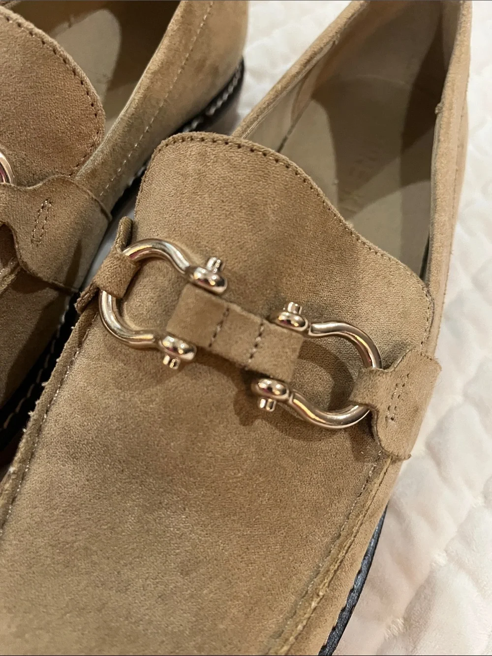 Anne Klein classic suede